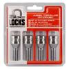 BC Corona-Anti-Theft Screws BC Corona 12X125 L28 17/19 Silver (4 Pcs)