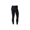 Nike Solid Logo Print Fitness Pants Women Bottoms Black BQ3259-010