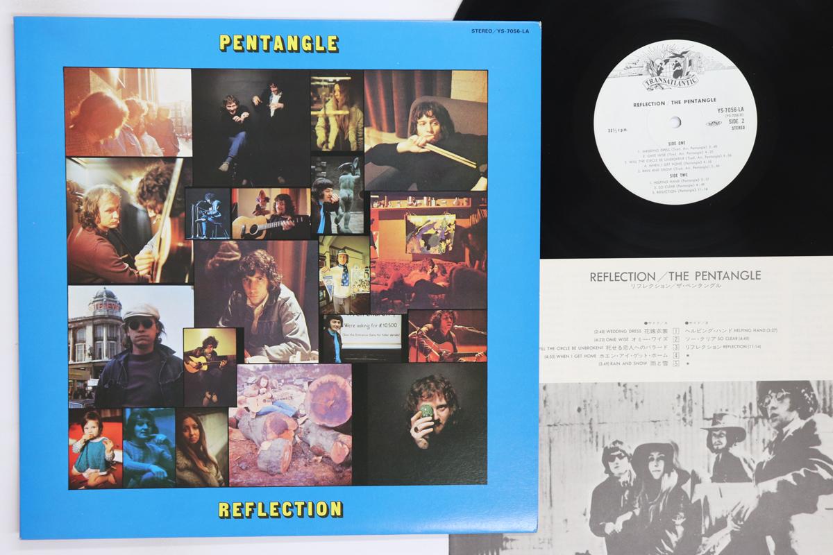 

LP Record PENTANGLE Reflection YS7056LA TRANSATLANTIC 1980 Japan Rock Used