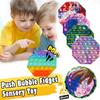 Senzorická hračka 1PC Push Bubble se speciálními potřebami ulevující od stresu