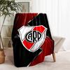 1pc Blanket - Club Atlético River Plate Print Design, Lightweight Blanket for Sofa, Bed- Soft &Warm, Gift for All Seasons