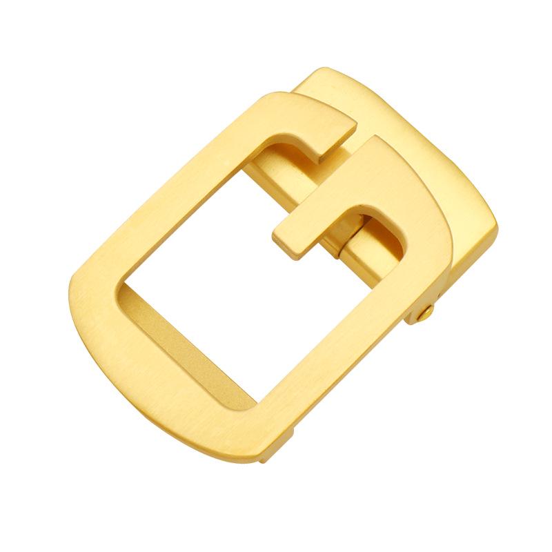 High-End Men's Fashionable Stainless Steel Automatic Belt Buckle, Versatile Design