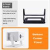 Aluminum Projector Base Stand 360 Rotating Feature Robust Projector Holder For Multimedia Presentations And Movie Nights