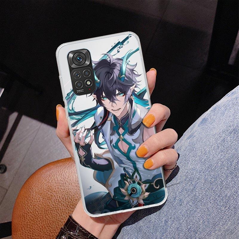 Honkai Star Rail Dan Heng Phnoe Case for Phnoe Case for Xiaomi Redmi Note 15 14 14S 13 Pro Plus 12 12S 11S 11E 10S 10 11T 5G Uni