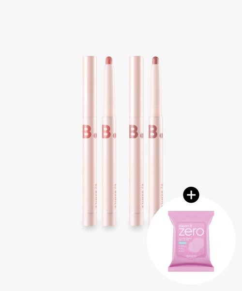 

Banilaco [2 шт.] Олівець для розтушовування губ Smudging lip pencil duo CR01+PK04