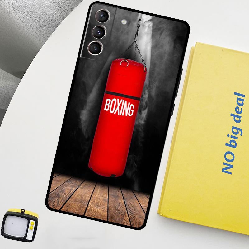Boxing Art Phone Case For Samsung Galaxy S26 S25 S24 Ultra S20 S21 S22 S23 Plus S10 S24 FE S25 FE Cover