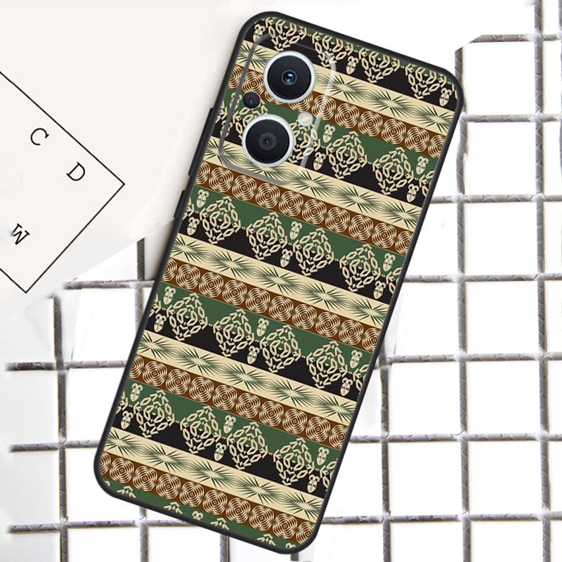 Tribal Ethnic Pattern Phone Case For OPPO Reno 7 8 Lite 8T 10 11 12 13 14 Pro 14F OPPO Find X9 X8 X6 X5 Pro Cover