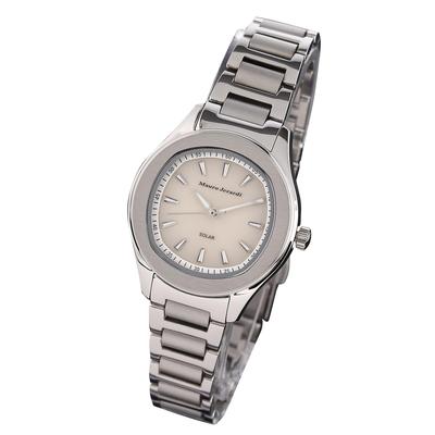 Mauro Geraldi Solar All Stainless 3 ATM Water Women's Watch, Steel, Resistant, MJ054-3