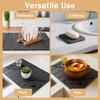 Large Diatomite Drying Mat for Dishes, 24x16 Inch Foldable Non-Slip Kitchen Counter Mat, Fast Absorbing & Antibacterial Sink Pad