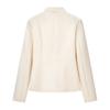   European and American Style, New Women's Fashion, Casual, Versatile Satin Waist-waisted Frog Button Jacket