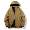 Down jacket men's winter jacket jacket removable liner goose down thickened three-proof fashion