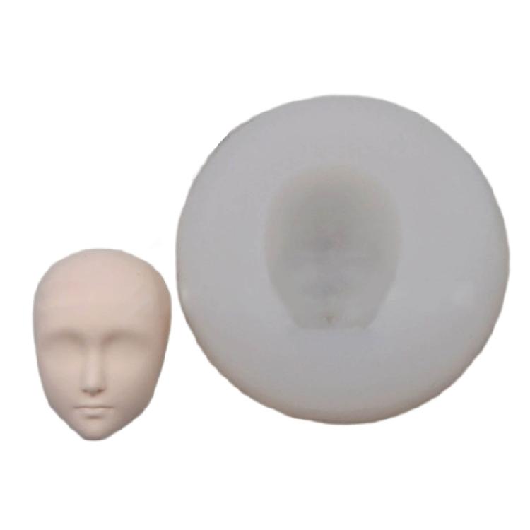 Baby Head Mould Clay Resin Mould for Making Cake Fondant Decorations