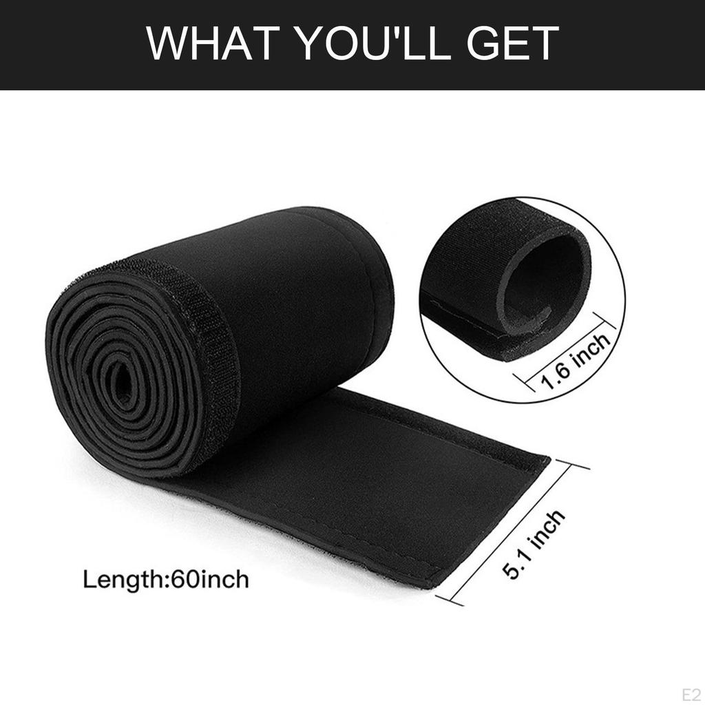 Cable Sleeve Wire Cover Neoprene Flexible Cord Organizer Wrap for Marine Motor Wiring