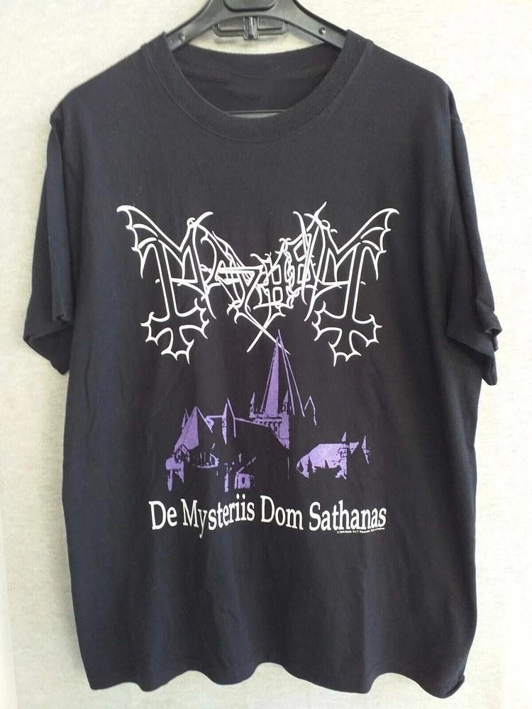 

Mayhem De Mysteriis Dom Sathanas Razamataz Black Unisex Tshirt S5XL WA0902 Unisex T-Shirt XXXXL