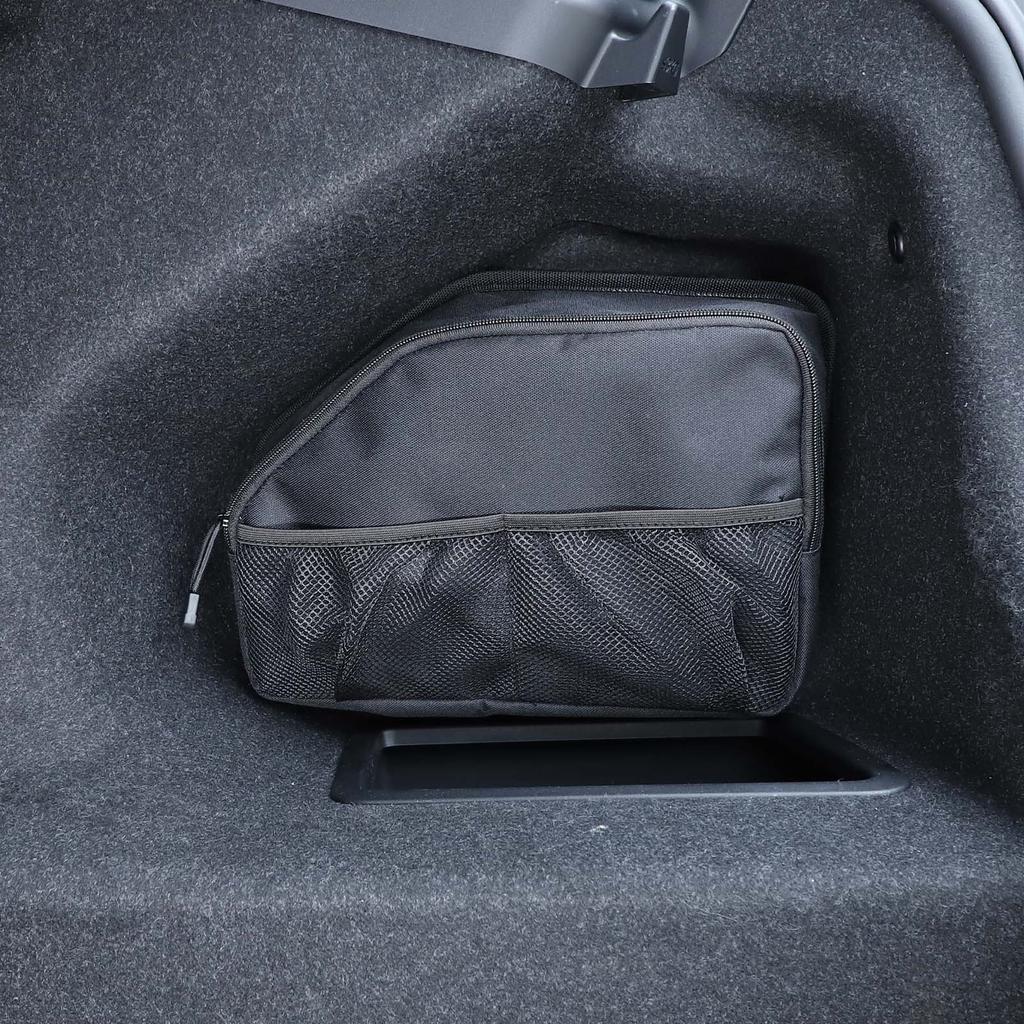 Car Trunk Storage Bag Large Capacity Multifunctional Cargo Organizer Bag For BMW 5 Series G60 2025+ Stowing Tidying Accessories