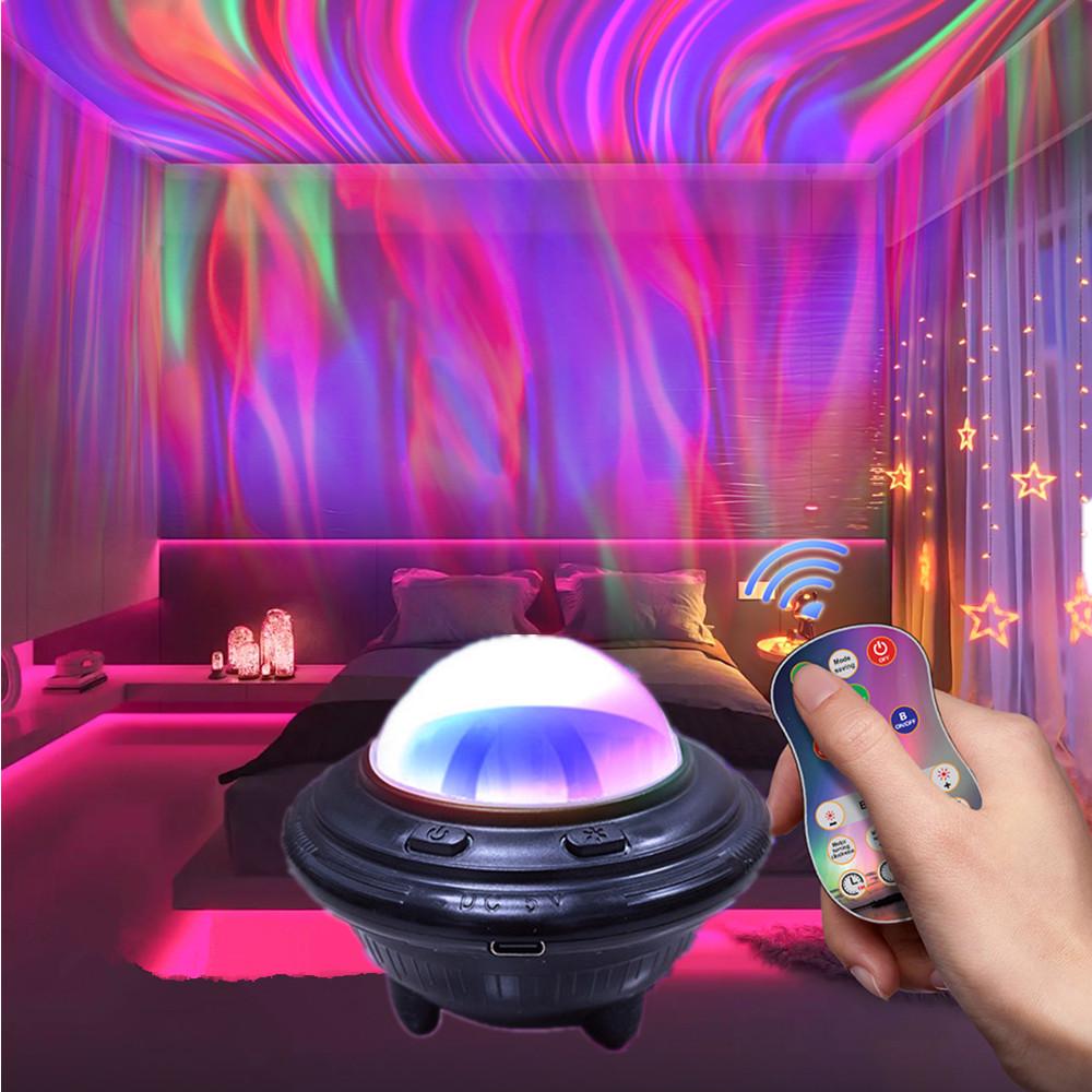 Starry Sky Multi-Color Night Light Projector with Timer Yes