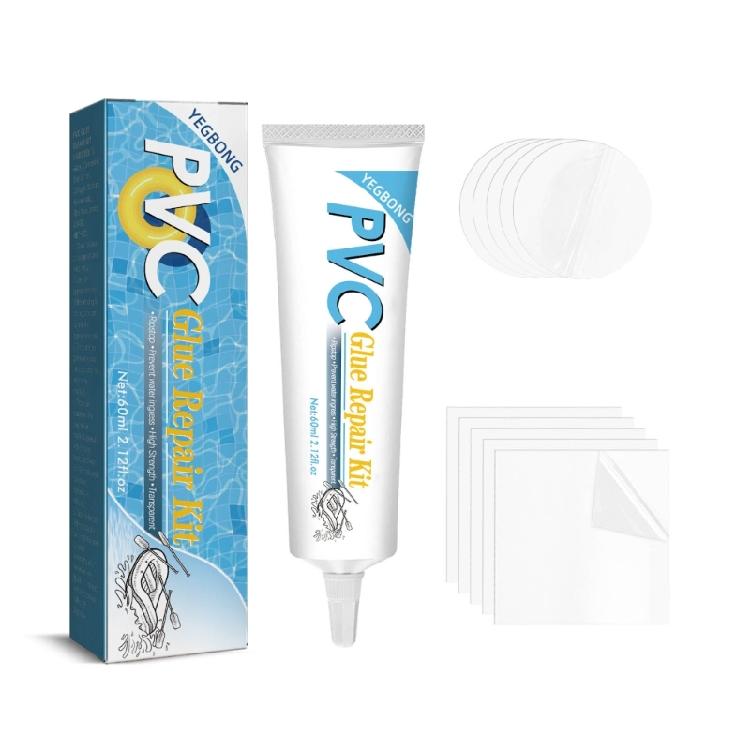 Upgraded Pool Repair Patches Adhesive Glues set for Above Ground Inflatable Pool 1