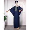 African Ethnic Style Jacquard Large Swing Robe Middle East Women's Clothing V-neck Batwing Sleeve 150.00kg Plus Size Dress Dress