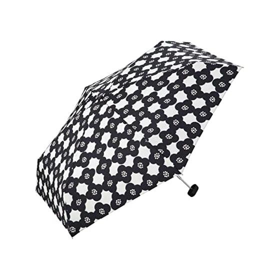 [2022] Wpc. Umbrella Folding Umbrella Black 50cm Ladies Clutch Bag Type Camellia Mini 436-155 BK