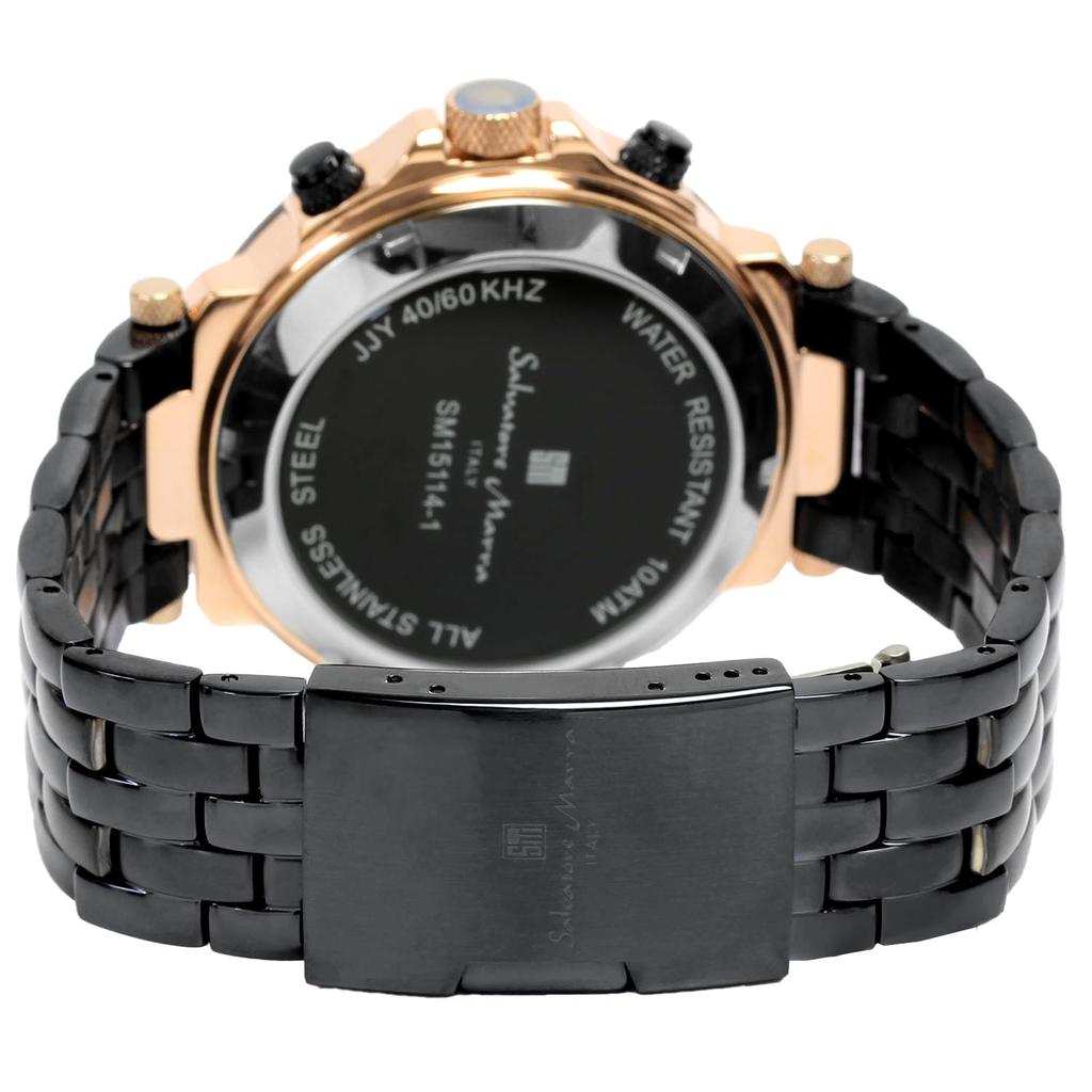 Watch Radio Solar Chronograph Limited Model Italian Brand Analog Display published in [Salvatore Mara] Men's [Model magazine] [Product]