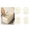 Locking Design Pet Food Container Sealed Pet Food Storage Bin Capacity Rice Bucket with Measuring Cup Transparent Cover for Long