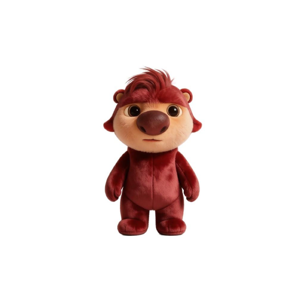 Soft Plush Toy Stuffed Animal Doll Standing Design Suitable for Kids and Collectors High Quality Material Durable Construction