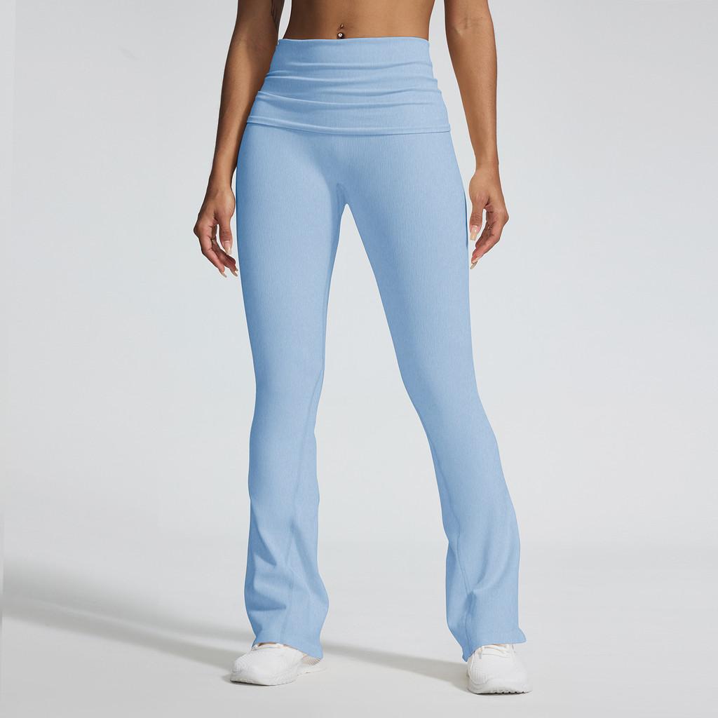 Seamless Yoga Pants For Women High Elastic Slim Fit Breathable Fitness Trousers