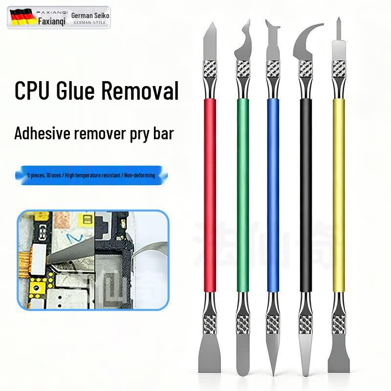 5-Piece Colorful CPU Chip Glue Removal Tool Set