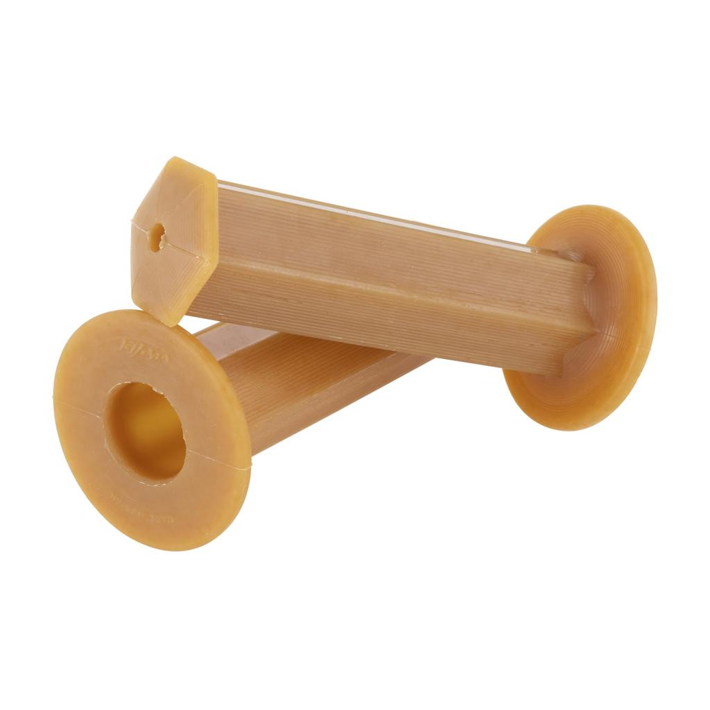 Kijima Bike Parts Grip Hexagonal Rubber 130mm 22.2mm Non-penetrating Type General Purpose Raw Rubber 201-191