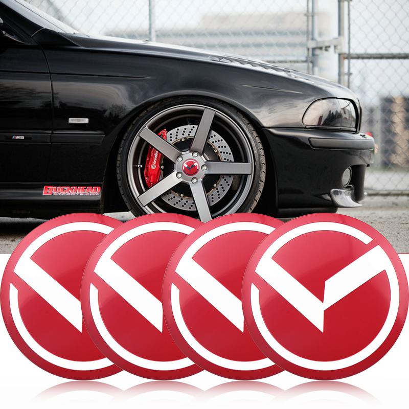 4 ks 56/60/65/68MM Pro KIA Rio Ceed Sportage Cerato Soul Sorento Picanto Optima Krytky středových kol auta Samolepka na kryt kola