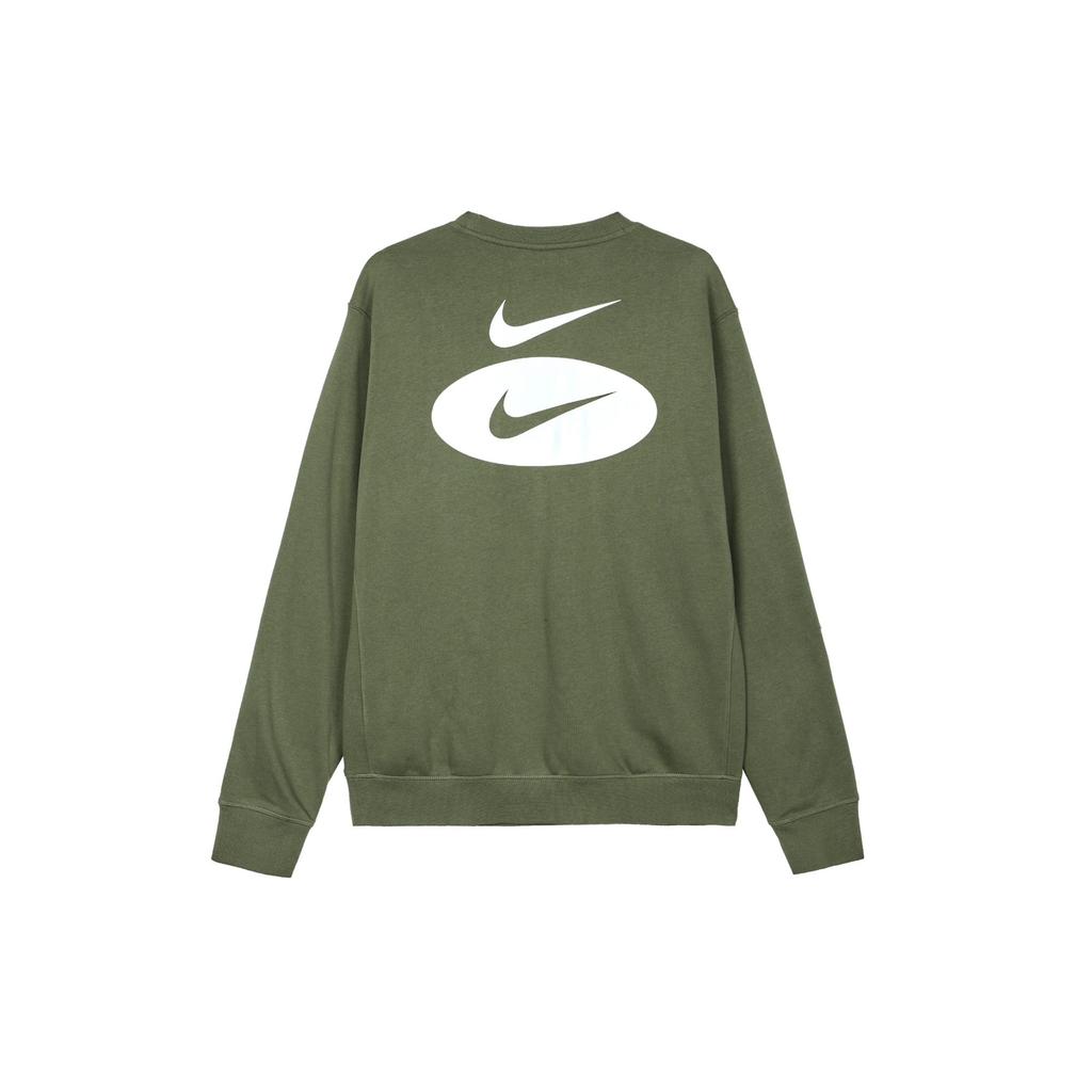 Nike Sweatshirts Men's Rugged Green Crew Neck Thickened Other DM5461-326