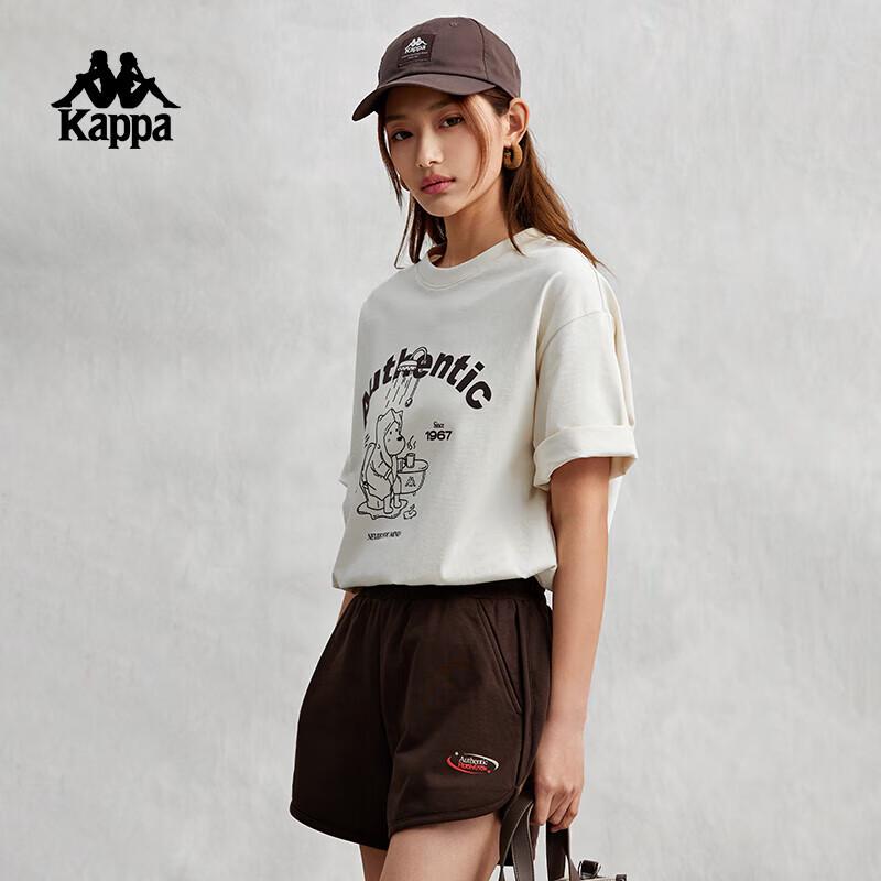 Kappa 2025 Summer Unisex Pure Cotton Short-Sleeve T-Shirt