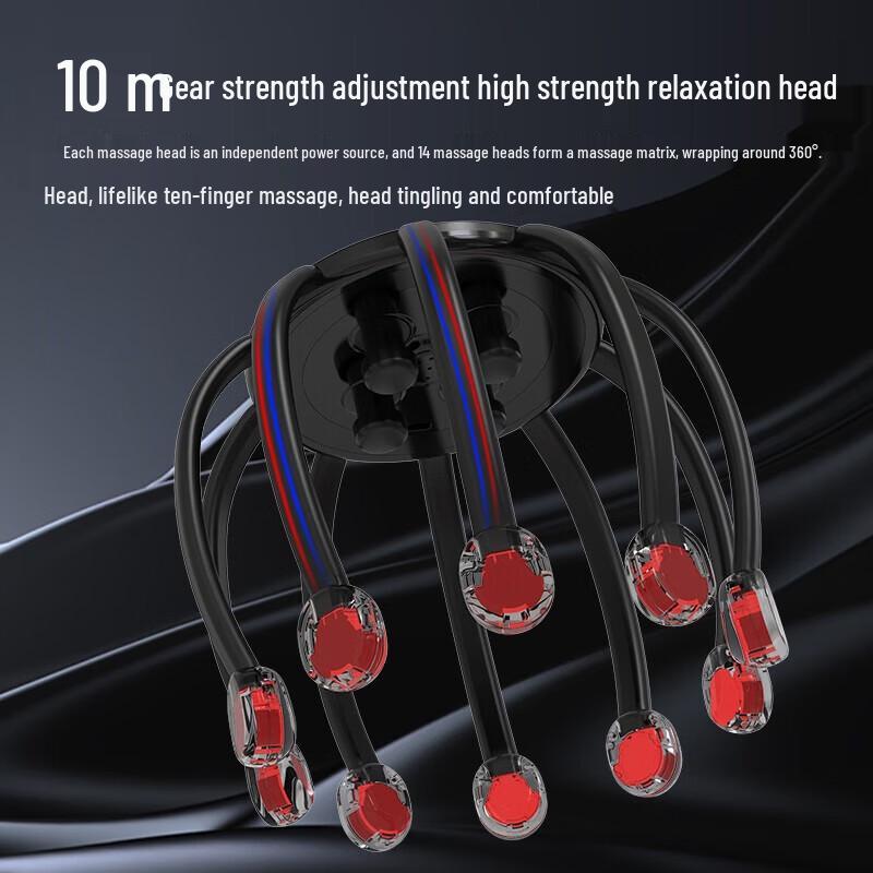 Hezheng Wireless Octopus Head & Scalp Massager