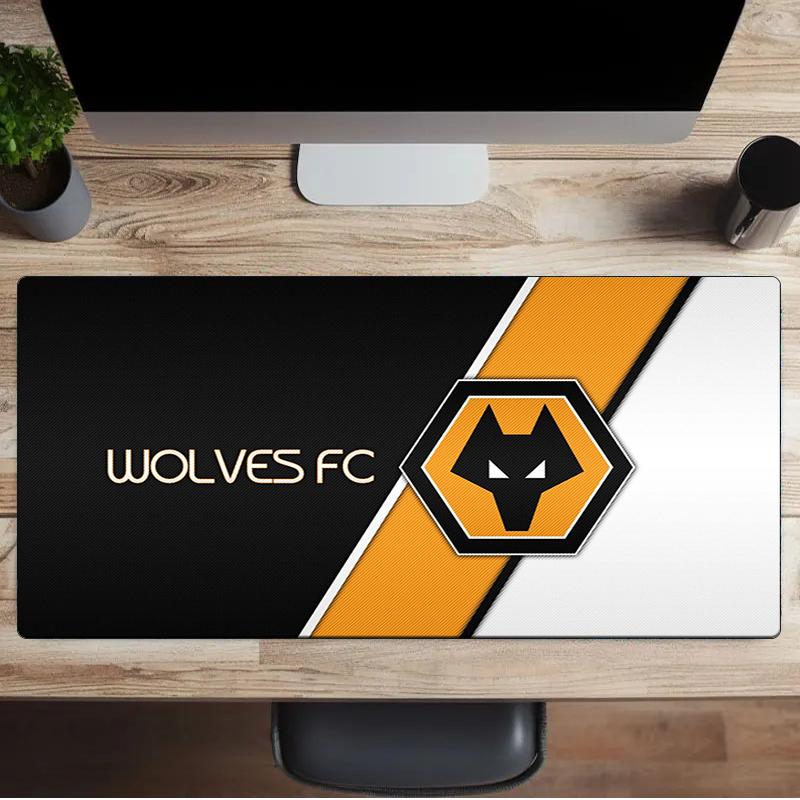Wolf in der Nacht Wanderer Mauspads, Gaming-Mauspad, Tastaturmatte, Schreibtischdekoration für Computer-Notebook, Fan-Geschenk, Geburtstagsgeschenk