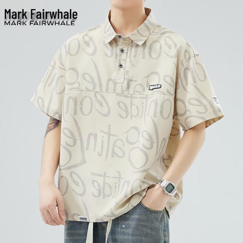 Mark Fairwhale Men s Loose Fit Polo Shirt 8XL