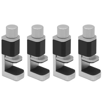 4pcs Adjustable Aluminum Alloy Fastening  Clamp Clip With Rubber Pads Universal Phone Repair Tools