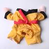 Taekwondo Player Dog Costume Funny Kung Fu Pet Apparel with Arm Cat Cosplay Costume for Dogs And Cats Party Attire Photo