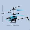 Flying Plane Toy Helicopter, Desktop Decoration with Light, Gesture Helicopter