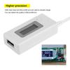 LCD Hintergrundbeleuchtung Digitalanzeige USB Amperemeter Voltmeter Ladekapazität Leistungstester