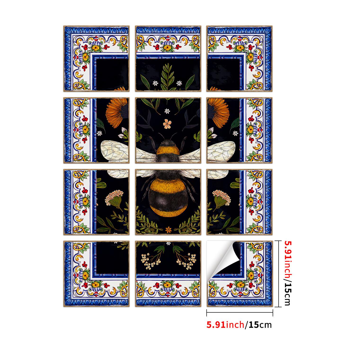 

ПВХ Пазл Плитка Наклейка на плитку Гостиная Спальня Украшение дома Водонепроницаемая Самоклеящаяся Наклейка на стену Обои