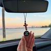 Car Cross Charm Decoration Cross For Rear View Mirror Exquisite Automotive Interior Accessories Rearview Decor For Men Women