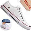 BIG star damskie trampki DD274336 białe codzienne trampki