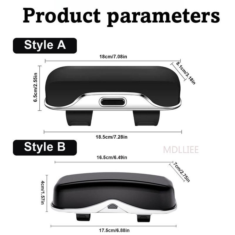 New Car Glasses Box Portable Car Glasses Frame Car Driving Glasses Frame Glasses Box Sunshade Glasses Auto Interior Accessories