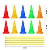 Kids Soccer Training Hurdles and Cones Set