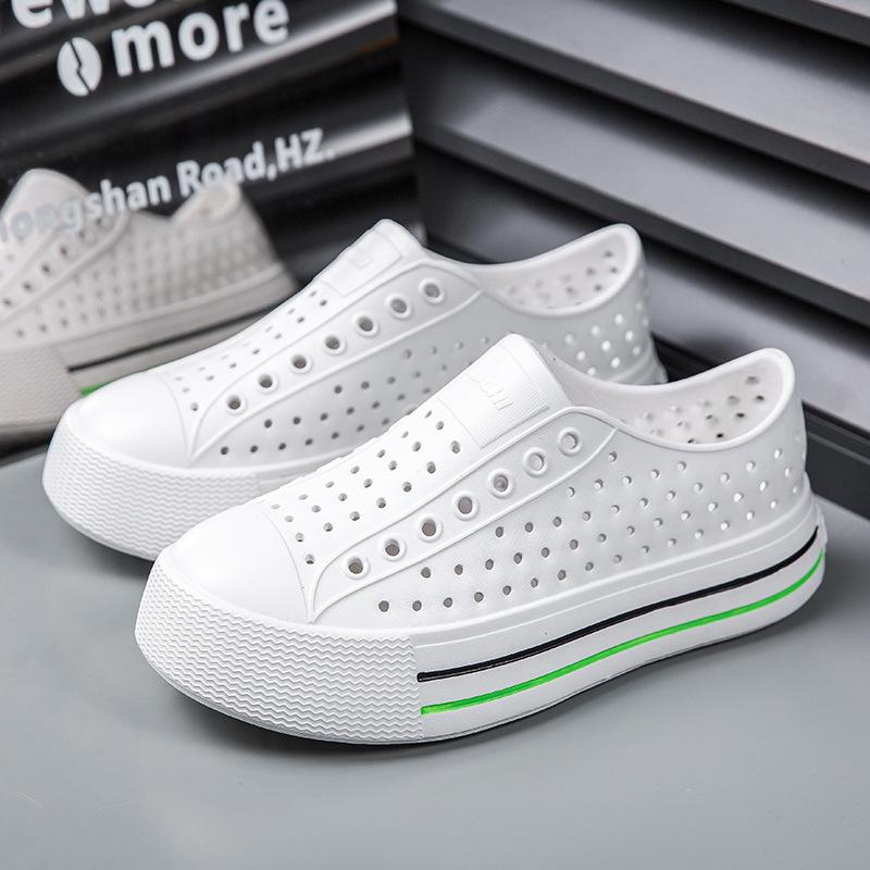 Women's Waterproof Breathable Slip-On Sandals with Thick Sole for Outdoor Summer Activities