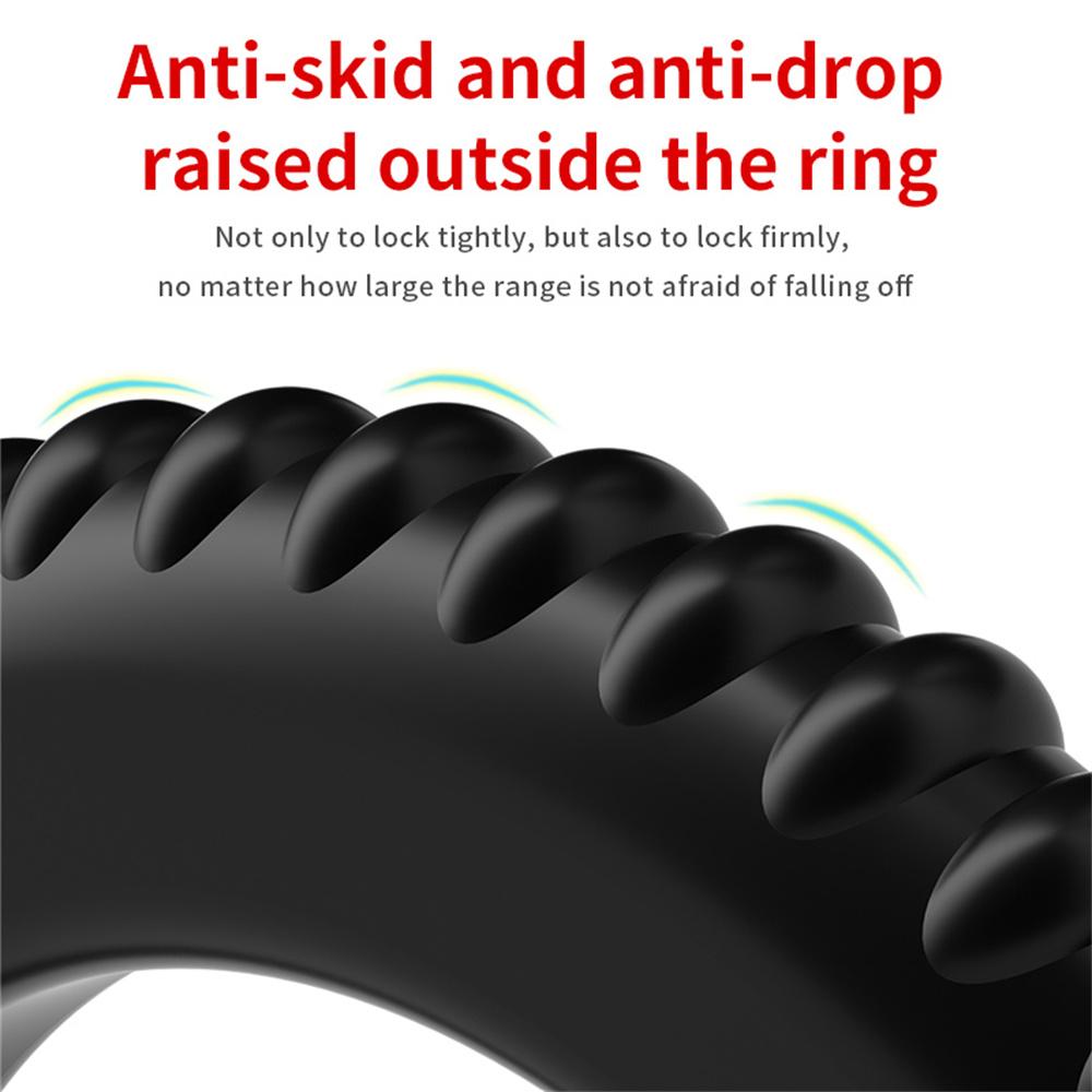 SM Penis Sleeve Cock Rings Silicone Ball Stretcher TPE Penis Ring for Men Sex Toys Reusable Delay Ejaculation Semen Lock Rings