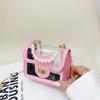 Pearl Transparent Handheld  Handbag Childhood Fun Stitching Shoulder Single