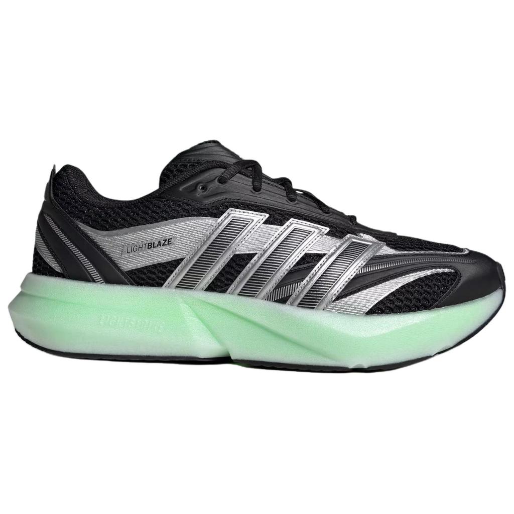 adidas Lightblaze Glow Black Silver Metallic Men Sneakers Core-Black Lime-Burst JP6321