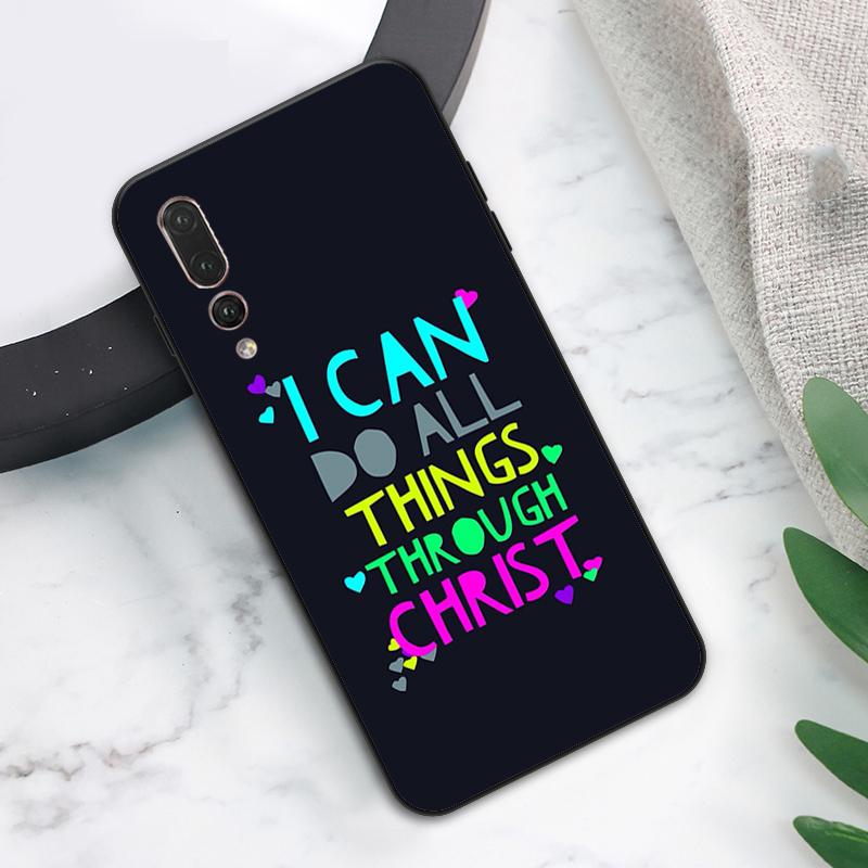 

Bible Verse Philippians Jesus Christ Case For Huawei Nova 3i 7i 8i 11i 12i 9 10 SE Y73 Y90 Y70 Y72 Y61 Y91 P30 P40 Lite P60 Pro Huawei P30 Lite