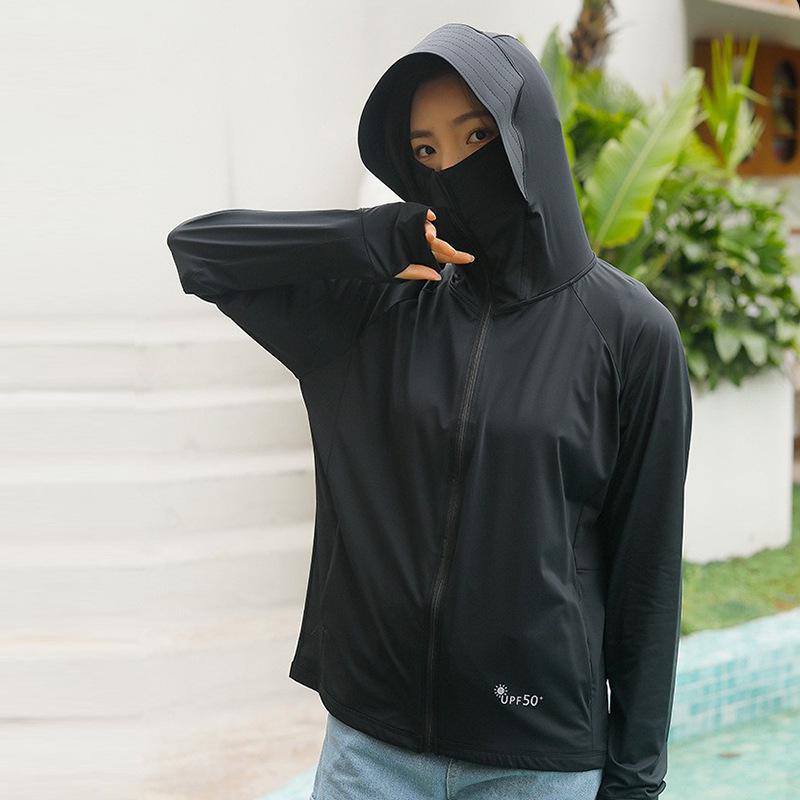 

Unisex Ice Silk UV Protection Clothing: Women s Summer 2025 Style, Large Brim, Breathable Sunscreen Jacket M-L (suitable for 80-130 lbs)